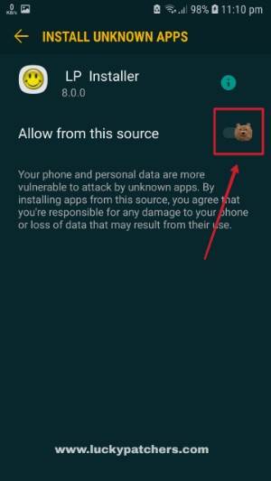 lucky patcher install unknown apps