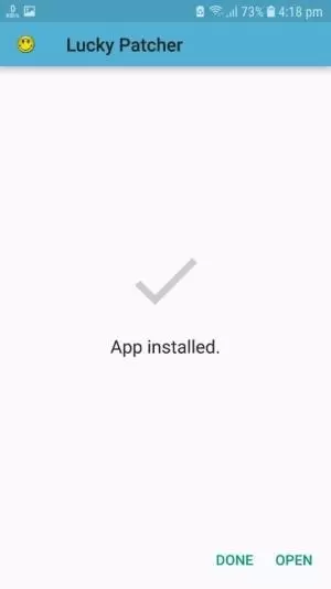 lucky patcher app installed